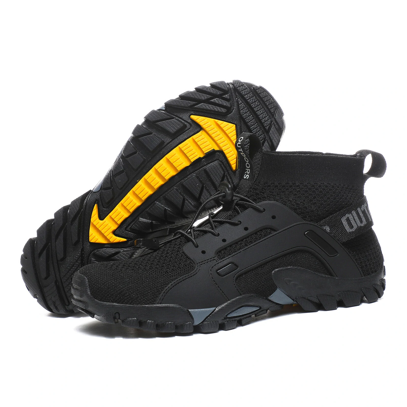 (image for) Outdoor Wading Shoes River Tracing Shoes Quick Drying Men Shoes for Hiking Cycling